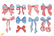 Coquette 4th of July PNG Clipart, a Seasonal Illustration by LemonDesign (Thumbnail 2 of 3)