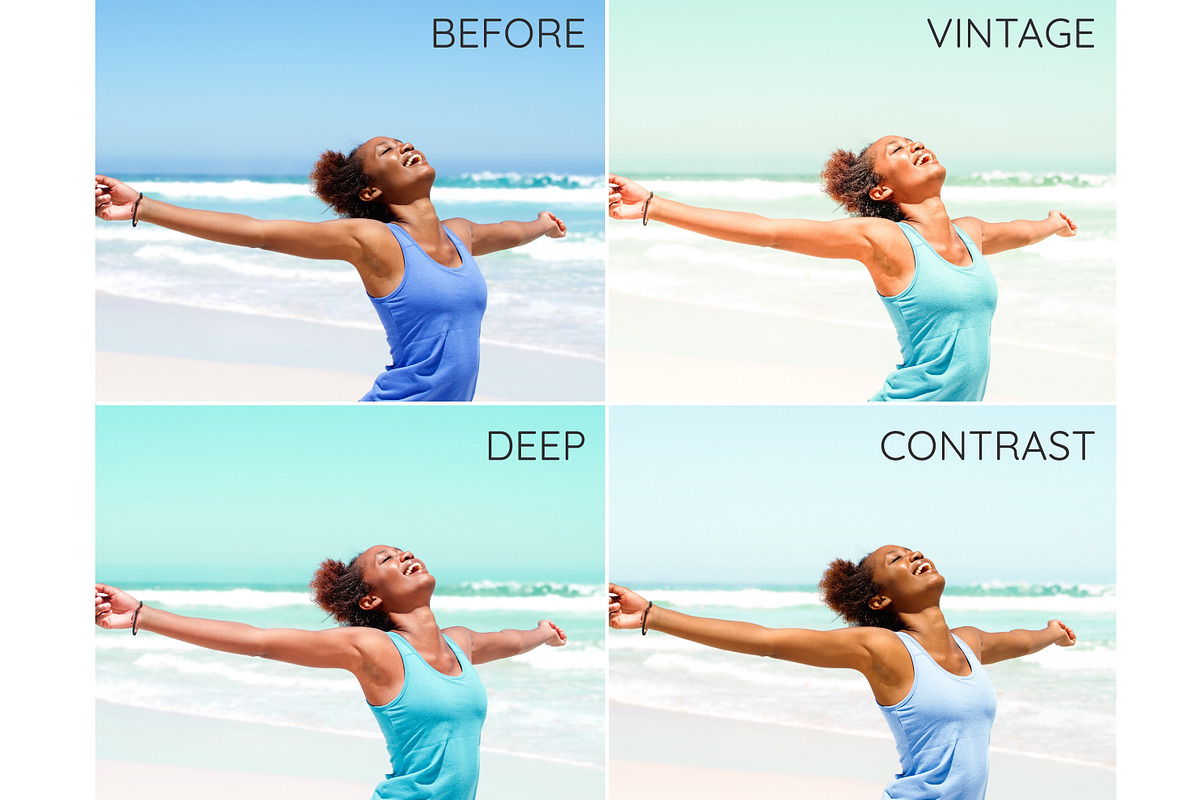 Orange Teal Lightroom presets, an Action Add-On by GDR Design (Photo 4 of 8)