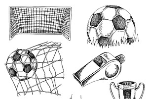 Soccer Drawing