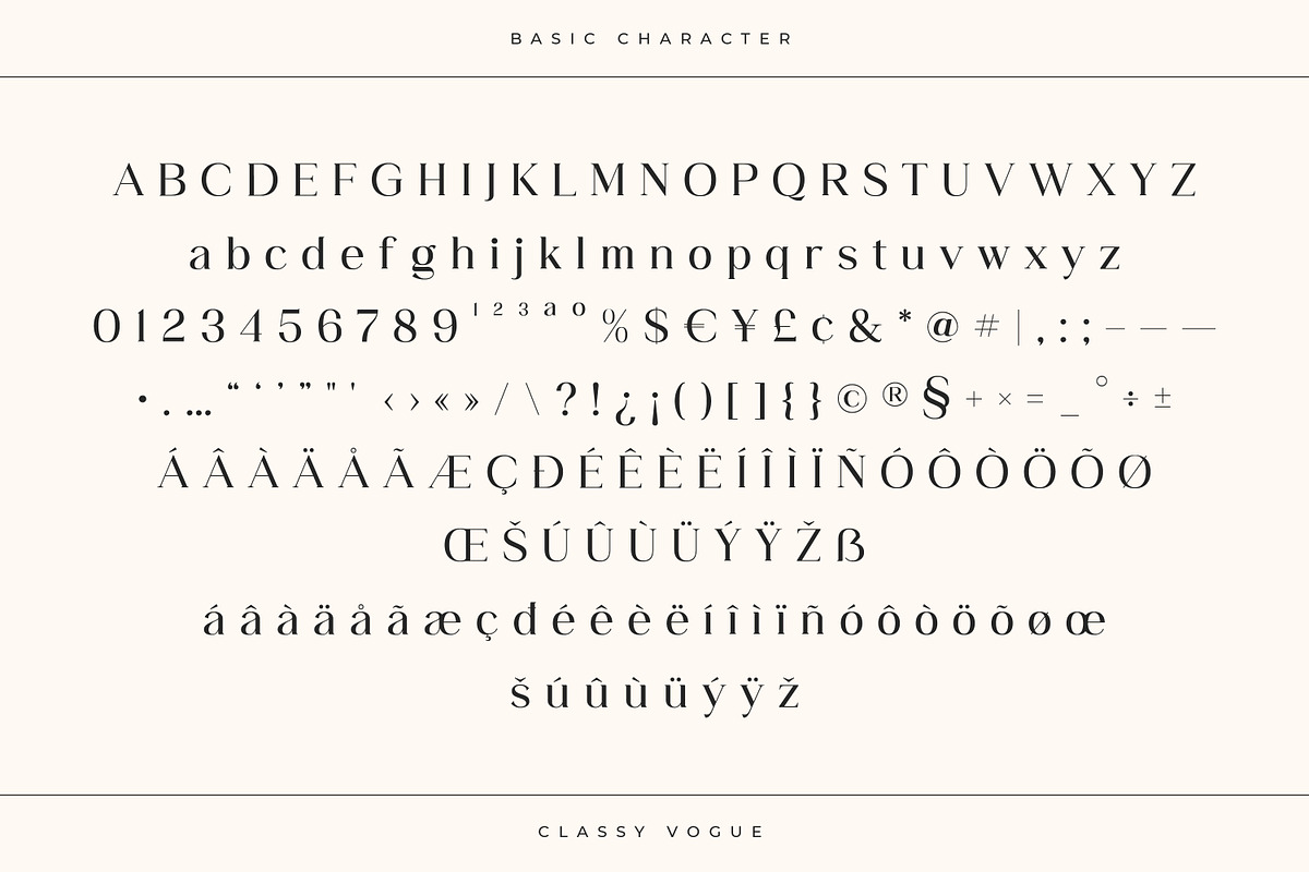 Classy Vogue - Stylish Serif, a Serif Font by Variatype (Photo 13 of 16)