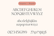 Sangarius // A Chic Serif Typeface, a Serif Font by Megs Lang (Thumbnail 14 of 15)