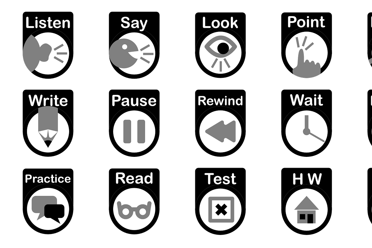e-learning instructional icons, an Icon by Affinity Templates (Photo 2 of 2)