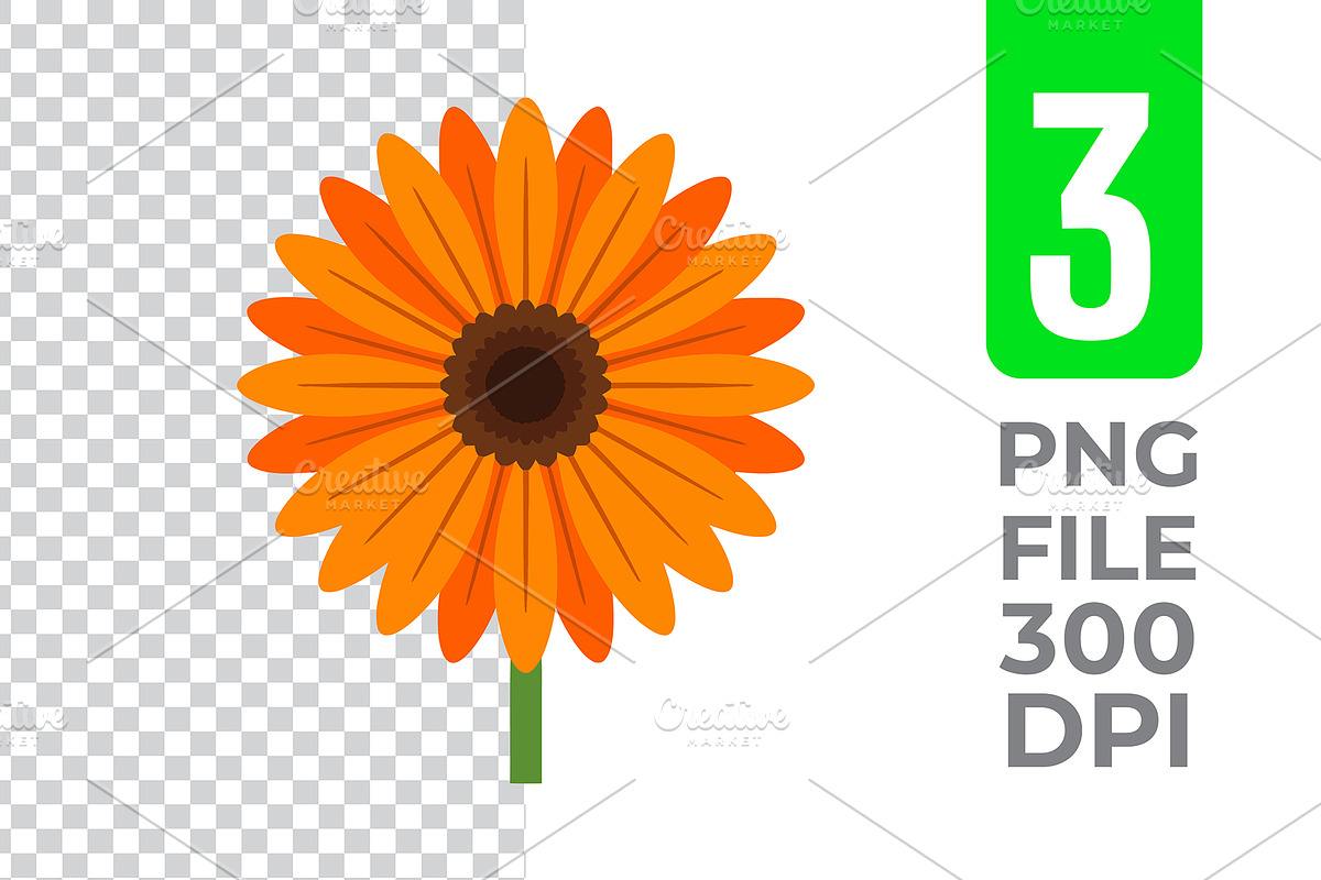 Flower Silhouette Vector Pack, an Object Graphic by Artonix (Photo 3 of 3)