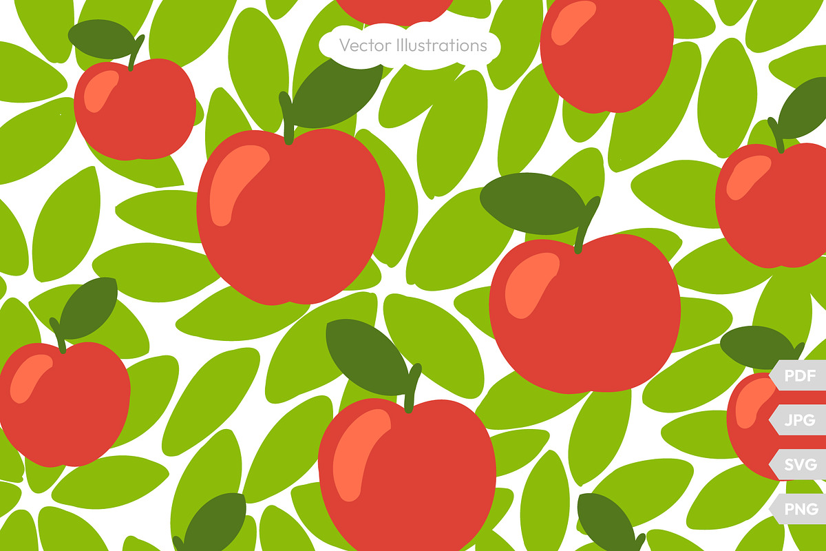 Fruit Trees Vector Set, a Graphic by Ilia Design (Photo 2 of 12)