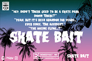Skate Bait – 80s Font, a Font by Remedy667 (Thumbnail 5 of 6)
