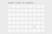 150 White Instagram Highlight Covers, a Social Media Template by Indie Grace Design (Thumbnail 4 of 4)