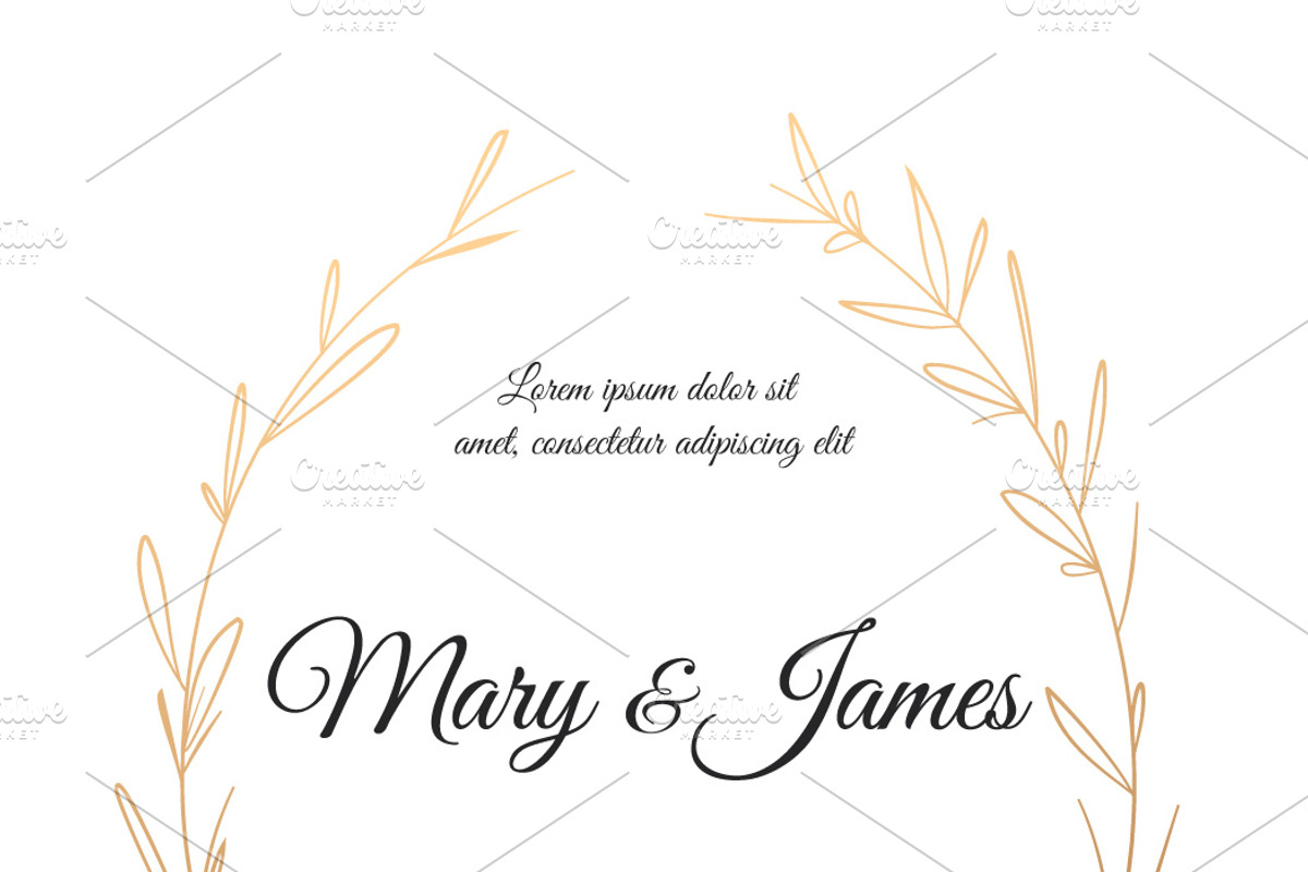 Wedding Invitation, an Invitation Template by Greeek (Photo 2 of 3)