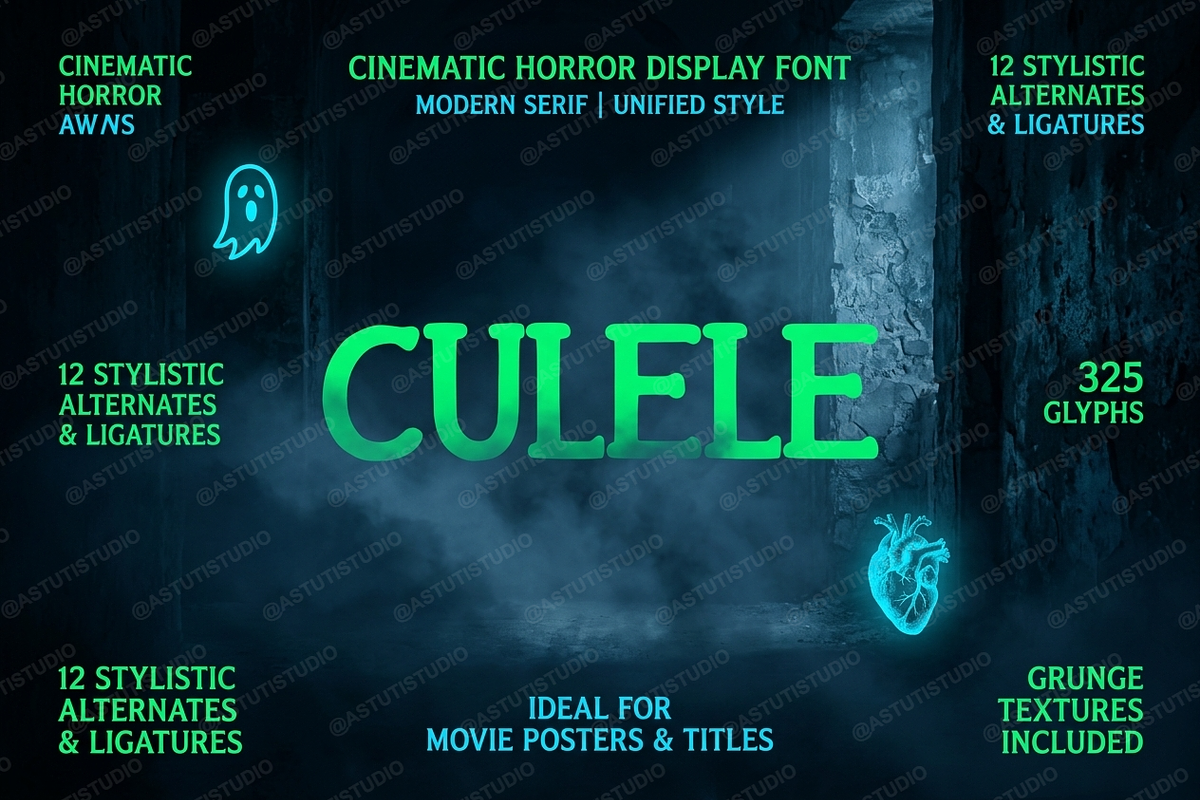 Culele - Elegant Modern Serif Typefa, a Serif Font by Astuti Studio (Photo 8 of 25)