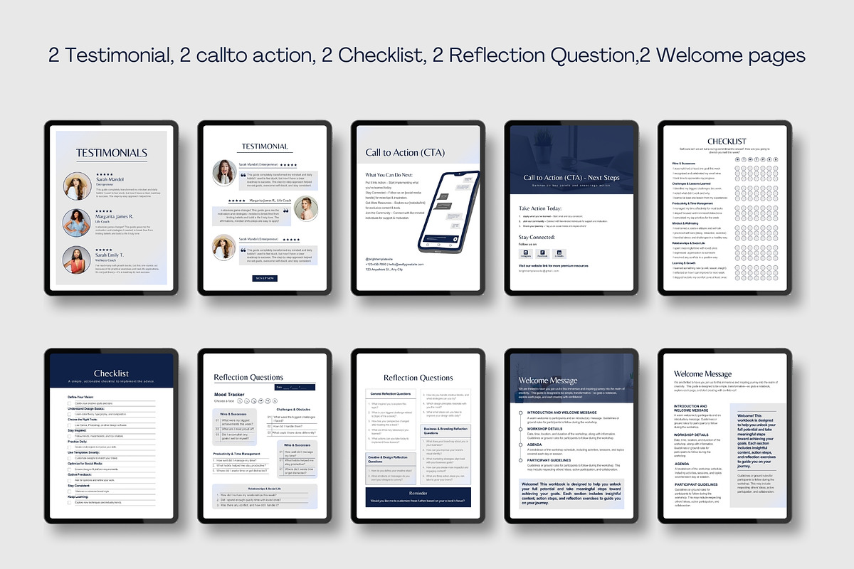 Versatile Ebook & Workbook Canva, a Marketing Template by TheBrightGrap (Photo 6 of 13)