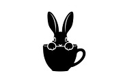 Cute Bunny Coffee Cup Vector Bundle, an Illustration by Designs_River (Thumbnail 5 of 49)