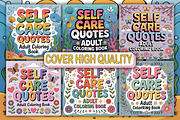 Self Care Quotes Coloring Book, a Decorative Illustration by Design Station (Thumbnail 4 of 4)