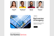 Realestate Website Landing Page, a Landing Page Template by CreativeShaper (Thumbnail 3 of 7)