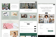 Wix Studio Template Boutique/Events, a Wix Template by concreteandpalm (Thumbnail 2 of 6)