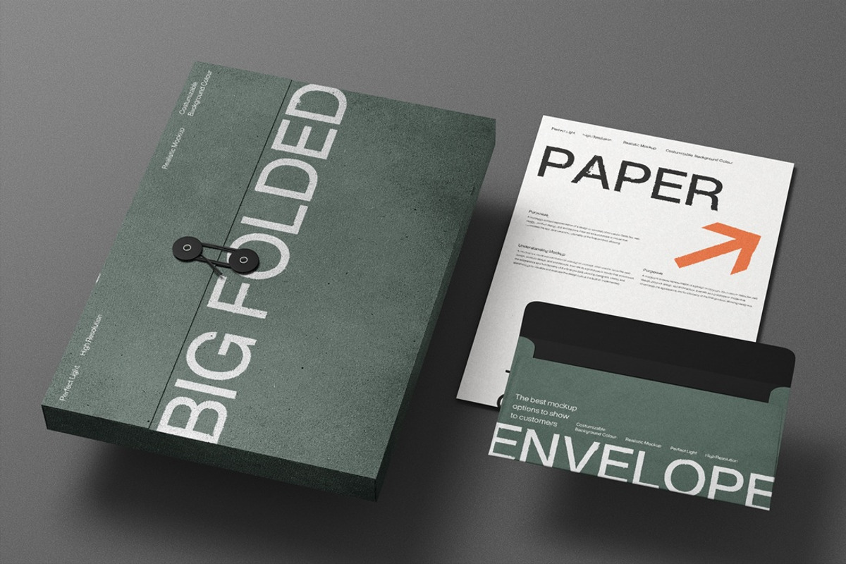 Modern Branding Guidelines Mockup, an Advertising Mockup by East Gallery (Photo 10 of 15)