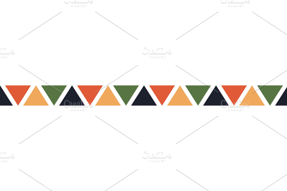 African Ethnic Motif Seamless Line, a Pattern Graphic by Elena Pimukova (Photo 2 of 9)