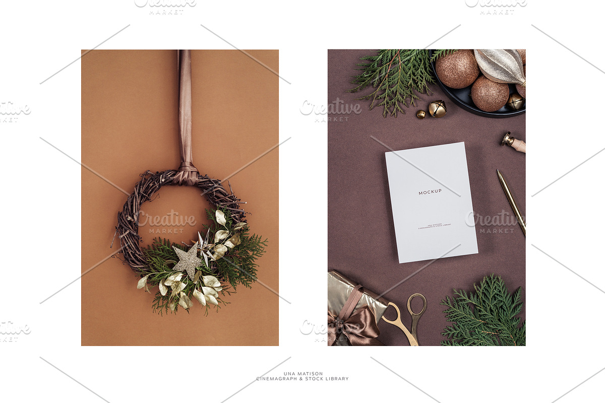 Christmas Photo & mockup bundle, a Social Media Template by Una Matison (Photo 18 of 24)