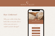 Showit Instagram Link in Bio Boho, a Websites & App Template by Wonderlik Webdesign (Thumbnail 2 of 4)