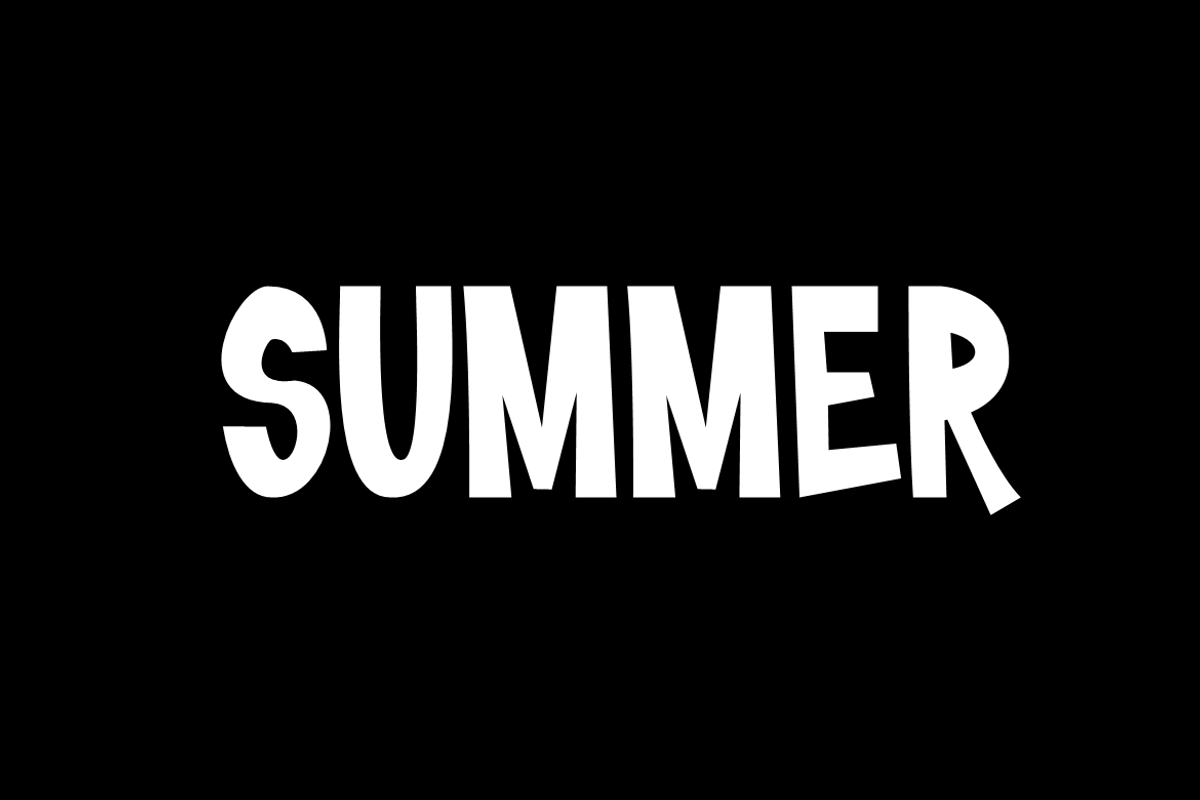 Urban Summer Font, a Sans Serif Font by QR Design Studio (Photo 2 of 6)