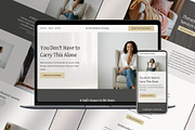 Therapist Squarespace Template, a Squarespace Template by Pretty Boss Designs (Thumbnail 1 of 6)