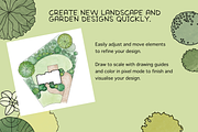Landscape Design Stamps for Affinity, a Brush Add-On by The Botanical Planet (Thumbnail 4 of 6)