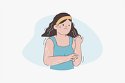 Unwell Patients Illustration, an Object Graphic by Jump Studio (Thumbnail 5 of 12)