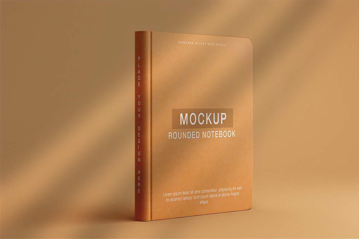 Realistic rounded book mockup design, a Books & Magazine Mockup by Raihan Rahman (Photo 3 of 19)