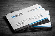 Corporate Business Card 14, a Business Card Template by RQ Designs (Thumbnail 3 of 5)