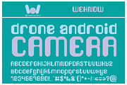 friendly robot font, a Font by weknow (Thumbnail 2 of 5)
