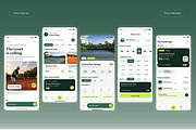 Courtly – Tennis Court Booking App, an UI Kit Template by Pitchlook.Studio (Thumbnail 3 of 4)