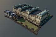 Ministry of Defence, London, UK, an Architecture 3D Model by Vertex Modelling (Thumbnail 1 of 9)