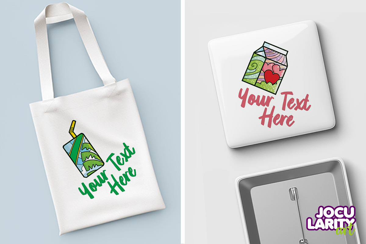 Funny Packaged Drinks Illustration, an Object Illustration by Jocularity Art (Photo 3 of 3)