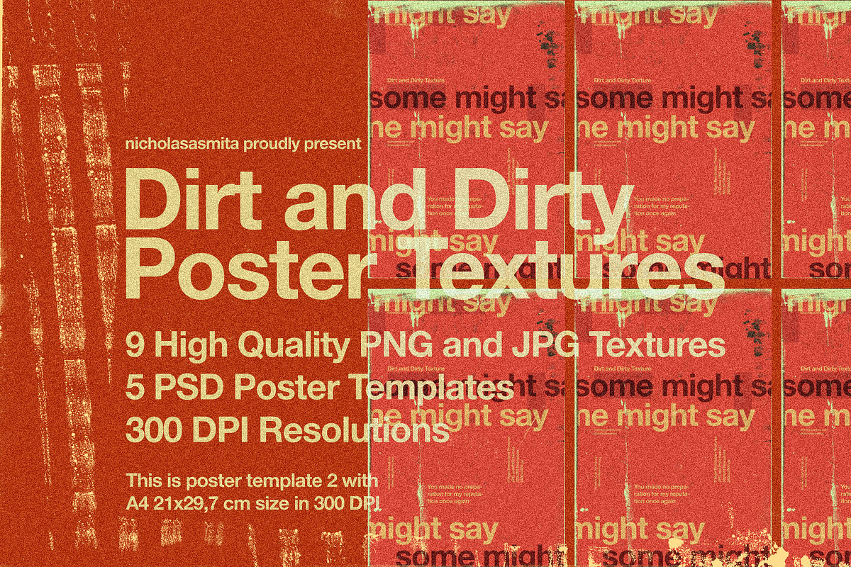 Dirt and Dirty Textures, a Texture Graphic by nicholasasmita (Photo 14 of 18)