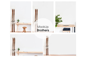 office room mockup bundle 002