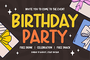 BIRTHDAY REMINDER, a Handwritten Font by Mozatype (Thumbnail 7 of 10)
