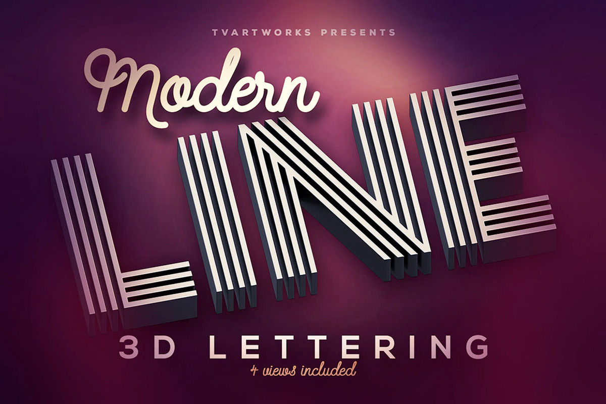 SALE 9 Creative 3D Lettering Sets, a Graphic by TVartworks (Photo 56 of 60)
