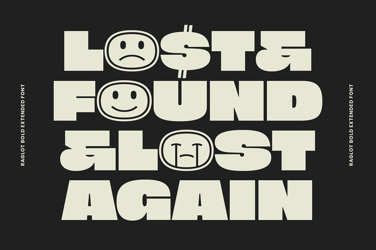 Raglot - Bold Extended Font, a Font by Bring To Type (Photo 2 of 9)