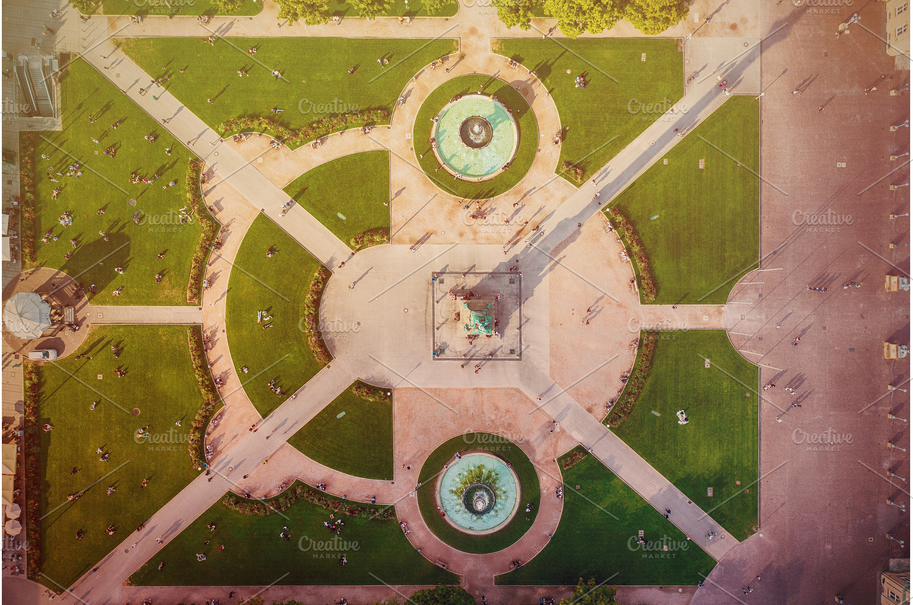 Schlossplatz in Stuttgart, Germany, an Architecture Photo by Nature and travel