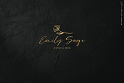 Golden, a romantic script & art, a Script Font by Angele Kamp (Thumbnail 7 of 13)
