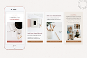 Olivia-Rose Reels Canva Templates, a Social Media Template by The Canva Template Shop (Thumbnail 6 of 7)