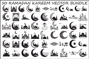 Ramadan Kareem Vector Bundle, an Illustration by Designs_River (Thumbnail 1 of 47)