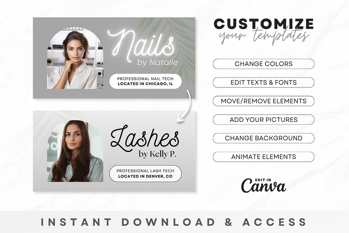 Nail Tech Acuity Scheduling • Canva preview 4