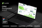 Flux - CRM Dashboard UI KIT, an UI Kit Template by Creative Perspective (Thumbnail 1 of 7)