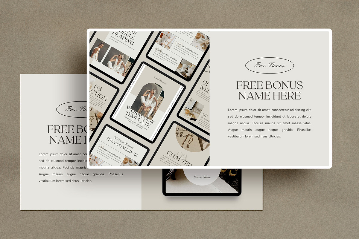 Coach + Course Creator Bundle CANVA, a Magazine Template by Studio Loire (Photo 21 of 76)