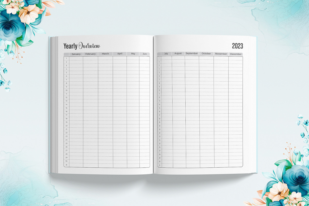 2023 - 2027 Five Year Planner, a Templates & Theme by Brix Lab (Photo 6 of 11)