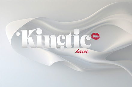 Kinetic Kisses Romantic Love Type, a Serif Font by Casloop Studio
