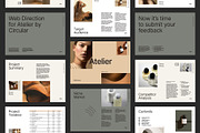 ATELIER / Web Direction Template, a Presentation Template by Circular (Thumbnail 6 of 16)