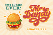 Ramdone - Retro Script, a Script Font by Letterhend Studio (Thumbnail 6 of 12)