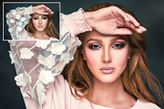Beauty Paint Photoshop Action, an Action Add-On by CraftingStudio (Thumbnail 6 of 7)