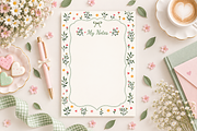 Cute Stationery Paper, a Background Graphic by by creative paper (Thumbnail 14 of 14)