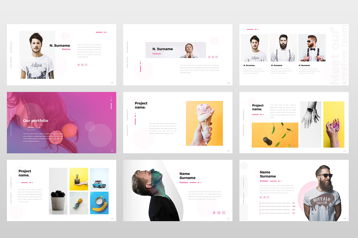 Calm Powerpoint Template, a Presentation Template by Azad Creative